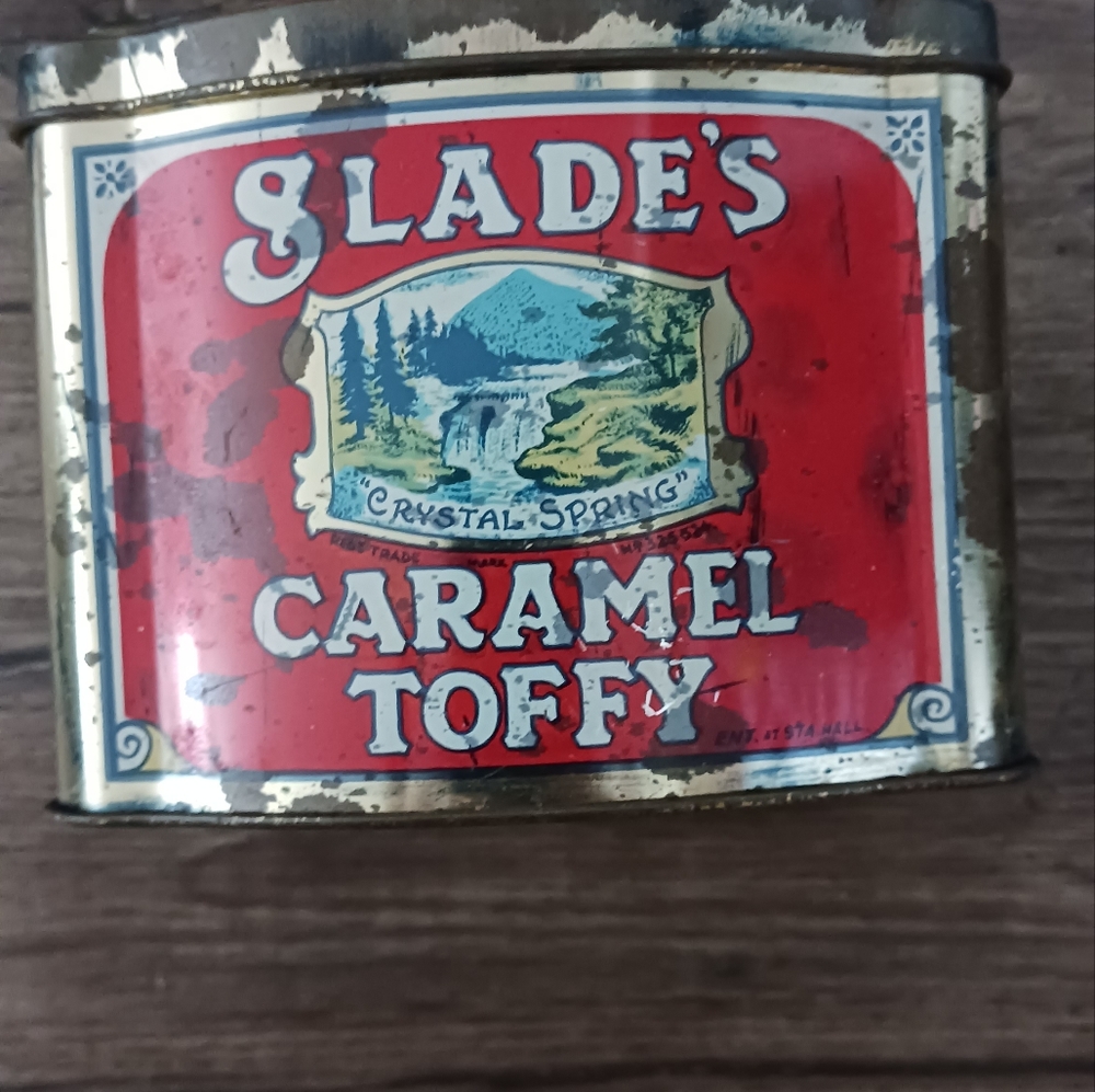 Antique tin